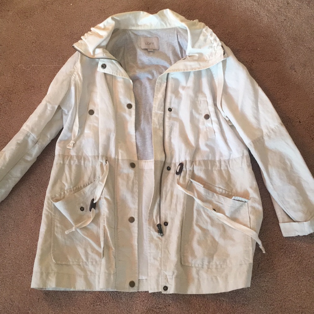 Two toned Loft cotton jacket